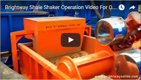 Brightway Shale Shaker Operation Video