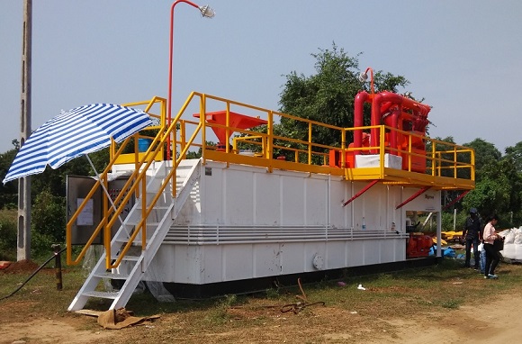 350 GPM Mud Recycling System in India